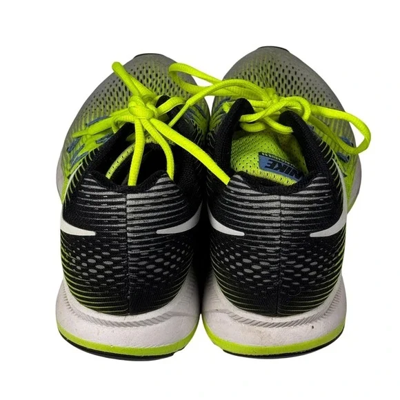 Nike Air Zoom Pegasus 33 Womens 11 Gray Volt Running Trainer Gym Athletic Shoe - Picture 5 of 7